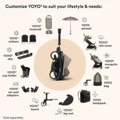Stokke - Yoyo 6+ Color Pack, Taupe