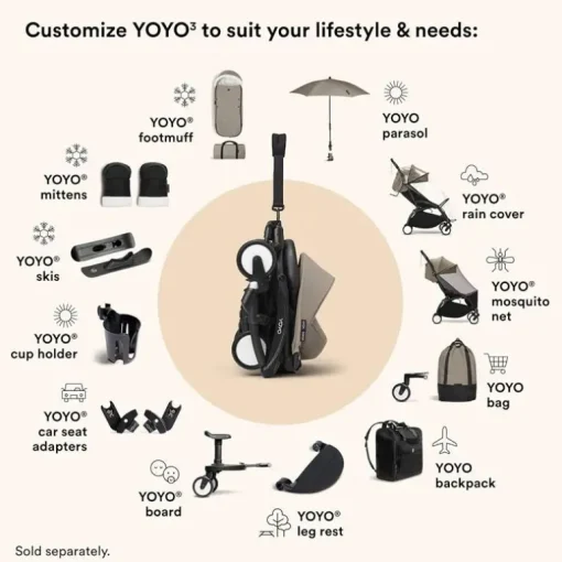 Stokke - Yoyo 6+ Color Pack, Taupe