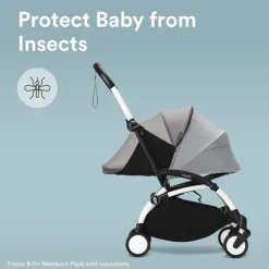 Stokke - Yoyo® 0+ Newborn Pack Mosquito Net, Black