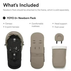 Stokke - Yoyo 0+ Newborn Pack, Taupe