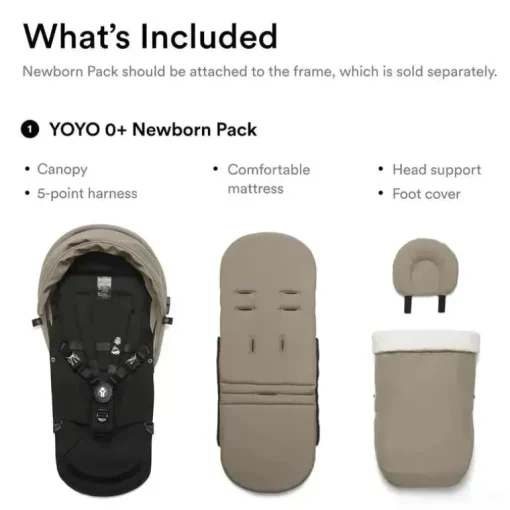 Stokke - Yoyo 0+ Newborn Pack, Taupe