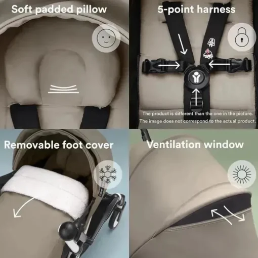 Stokke - Yoyo 0+ Newborn Pack, Taupe