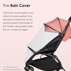 Stokke - Yoyo 6+ Rain Cover, Black