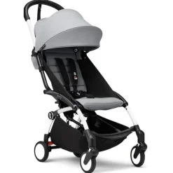 Stokke - Yoyo³ Carrinho de Bebê Pacote Branco 6+, Stone