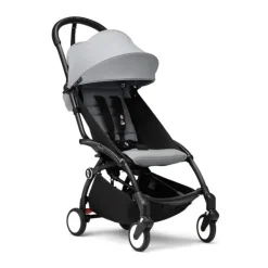 Stokke - Yoyo³ Carrinho de Bebê Preto Pacote 6+, Stone