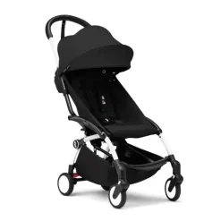 Stokke - Yoyo³ Carrinho de bebê Pacote branco 6+, preto