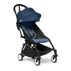 Stokke - Yoyo³ Carrinho de bebê Pacote preto 6+, Air France Azul