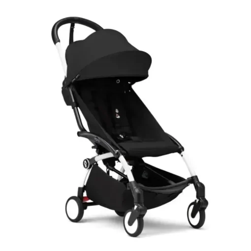 Stokke - Yoyo³ Carrinho de bebê Pacote branco 6+, preto