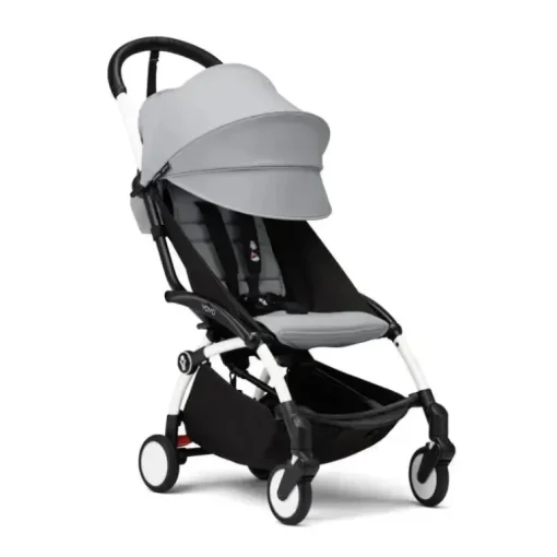 Stokke - Yoyo³ Carrinho de Bebê Pacote Branco 6+, Stone