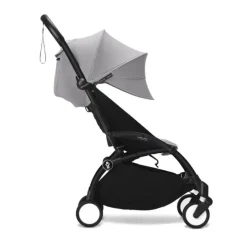 Stokke - Yoyo³ Carrinho de Bebê Preto Pacote 6+, Stone