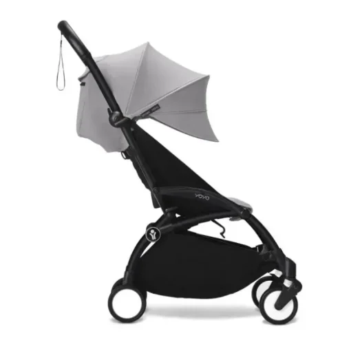 Stokke - Yoyo³ Carrinho de Bebê Preto Pacote 6+, Stone