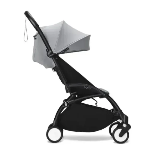 Stokke - Yoyo³ Carrinho de Bebê Preto Pacote 6+, Stone