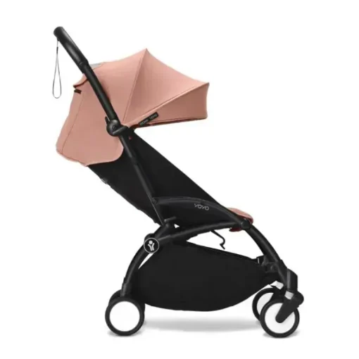 Stokke - Yoyo³ Carrinho de Bebê Preto Pacote 6+, Gengibre