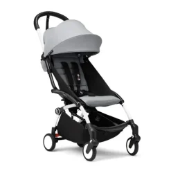 Stokke - Yoyo³ Carrinho de Bebê Pacote Branco 6+, Stone