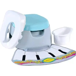 Summer Infant - Cadeira 3 em 1 Potty Sit &amp; Play, Azul/Cinza