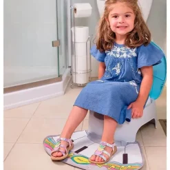 Summer Infant - Cadeira 3 em 1 Potty Sit &amp; Play, Azul/Cinza