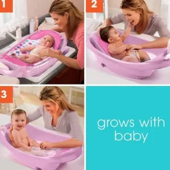Summer Infant - Splish N Splash Tub Girl, Rosa