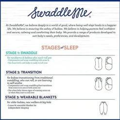 Summer Infant - SwaddleMe Original Swaddle 3 PkLarge (3-6 meses) Superstar Boy