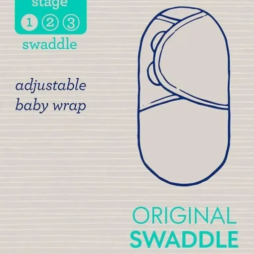 Summer Infant - SwaddleMe Original Swaddle 3 PkLarge (3-6 meses) Superstar Boy