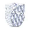 Summer Infant Luxe Easy Change 2 Pk Swaddle Água Indigo S/M