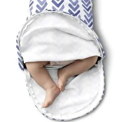 Summer Infant Luxe Easy Change 2 Pk Swaddle Água Indigo S/M