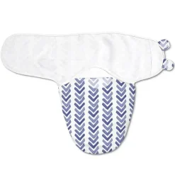 Summer Infant Luxe Easy Change 2 Pk Swaddle Água Indigo S/M