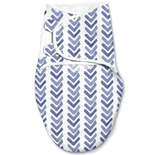 Summer Infant Luxe Easy Change 2 Pk Swaddle Água Indigo S/M