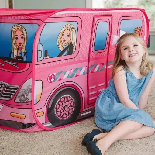 Sunny Days - Barbie Dream Camper Play Tenda Pop Up Rosa