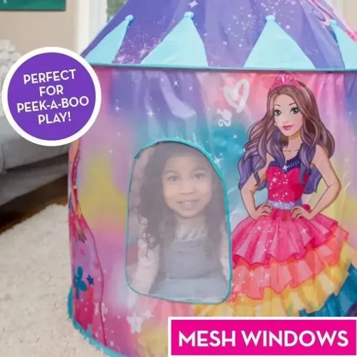 Sunny Days - Barbie Pop Up Castle Dreamtopia Pink Princess Play Tenda
