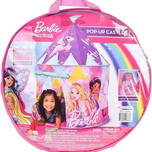 Sunny Days - Barbie Pop Up Castle Dreamtopia Pink Princess Play Tenda