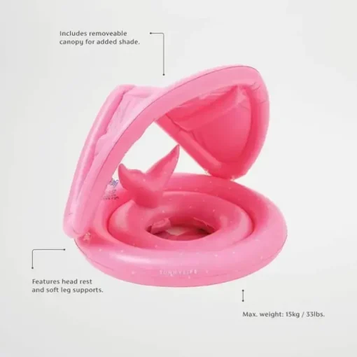 Sunnylife - Baby Float, Tesouro do Oceano, Rosa