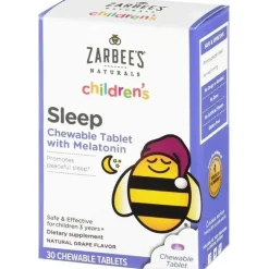 Suporte de sono infantil Zarbee, uva