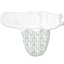 Swaddle de verão SwaddleMe Luxe Easy Change Swaddle - Gotas de Goma 2Pk, 0-3M