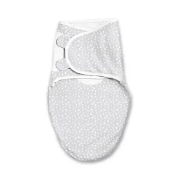 Swaddle de verão SwaddleMe Luxe Easy Change Swaddle - Gotas de Goma 2Pk, 0-3M