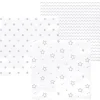 Swaddle Designs - Cobertores de musselina 3Pk, Sterling Stargazer