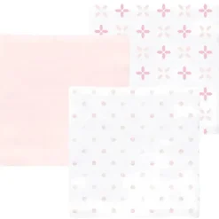 Swaddle Designs - Cobertores de musselina 3Pk, Springfield rosa