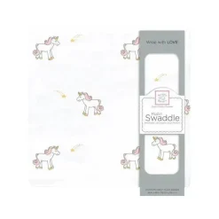 Swaddle Designs - Cobertor de musselina, unicórnio