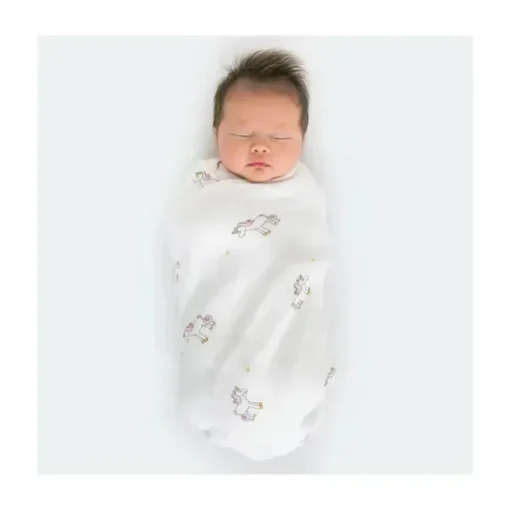 Swaddle Designs - Cobertor de musselina, unicórnio