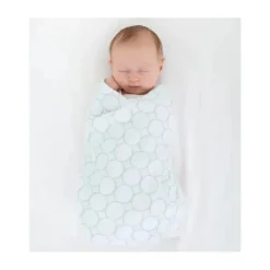 Swaddle Designs – Cobertor Swaddle Ultimate, Elefantes Sterling Deco, Azul