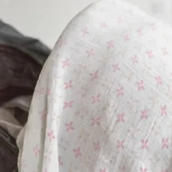 Swaddle Designs - Cobertores de musselina 3Pk, Springfield rosa