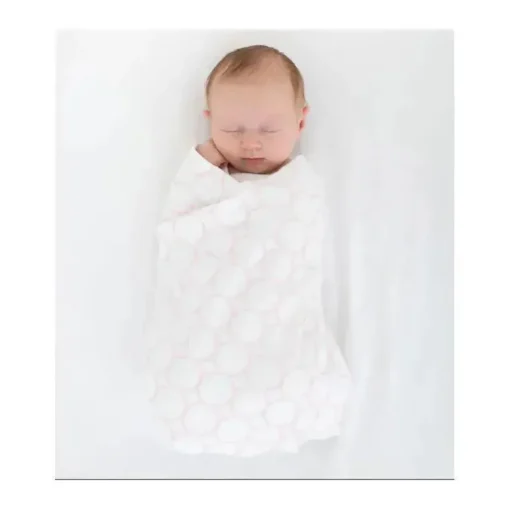 Swaddle Designs – Cobertor Swaddle Ultimate, Rosa Pastel e Pontos Sterling