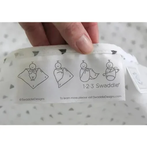 Swaddle Designs – Cobertor de musselina com pontos franceses esterlinas