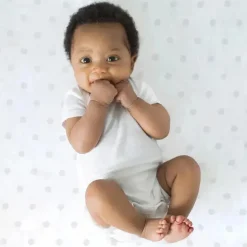 Swaddle Designs – Cobertor de musselina com pontos franceses esterlinas