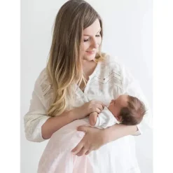 Swaddle Designs - Cobertores de musselina 3Pk, Springfield rosa