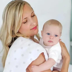 Swaddle Designs – Cobertor de musselina com pontos franceses esterlinas