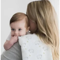 Swaddle Designs – Cobertores de musselina, cordeirinhos boa noite (conjunto de 3)