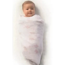 Swaddle Designs - 3Pk mantas de musselina, borboletas e ramalhetes