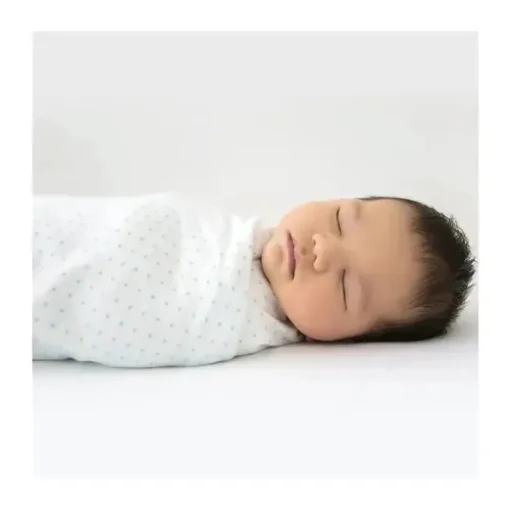 Swaddle Designs – Ultimate Swaddle Blanket, bolinhas, azul pastel