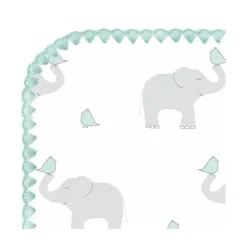 Swaddle Designs - Ultimate Swaddle Blanket, Elefante e Pintinhos, Seacrystal