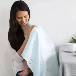Swaddle Designs – Ultimate Swaddle Blanket, bolinhas, rosa pastel